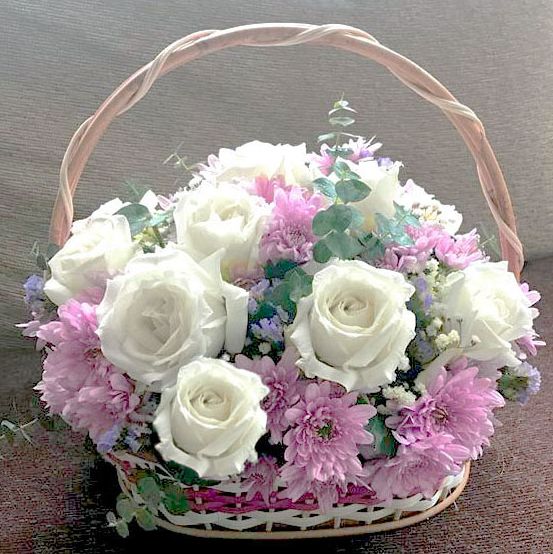 Rose Mist Basket