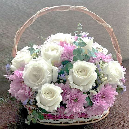 Rose Mist Basket