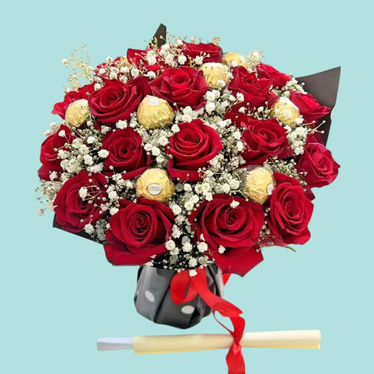 Roses & gold delight